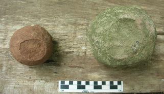 Stones found at Lower Hazel excavation